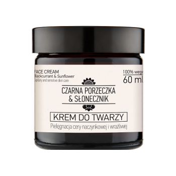 KREM DO TWARZY Czarna Porzeczka & Słonecznik 60ml